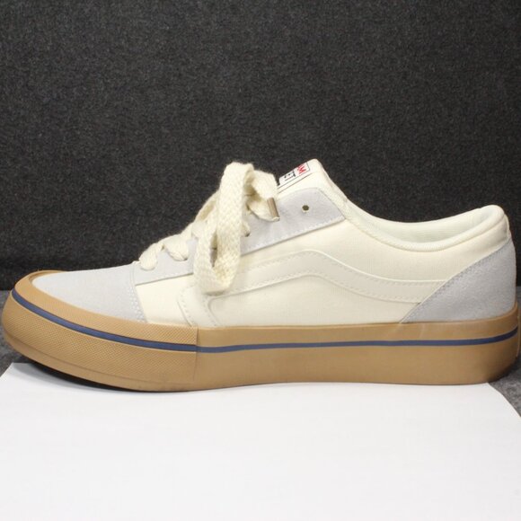 Temu Dream Street Vans White Suede Gum Sidewalls Low Tops, Mens Size 12  ebaiyse - Picture 6 of 10